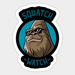 squatch watch Sticker